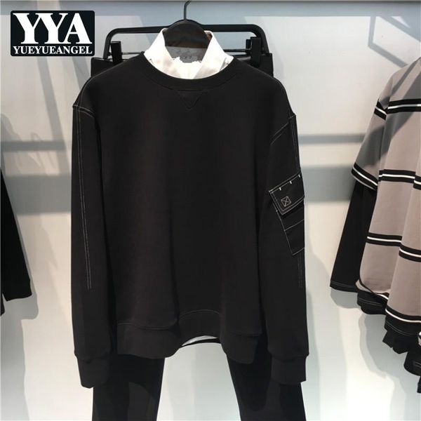 men's jackets winter harajuku casual sweatshirt men loose long sleeve o-neck pullover high street solid black hip hop outerwear male, Black;brown
men's jackets winter harajuku casual sweatshirt men loose long sleeve o-neck pullover high street solid black hip hop outerwear male, Black;brown