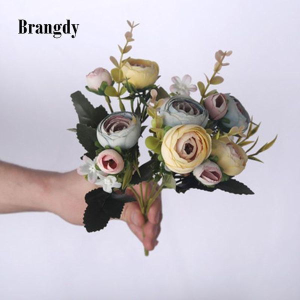 decorative flowers & wreaths 5 head mini roses artificial flower wedding scene layout living room desk home decoration fake accessories
decorative flowers & wreaths 5 head mini roses artificial flower wedding scene layout living room desk home decoration fake accessories