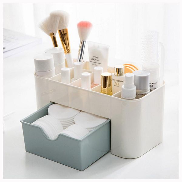 creative drawer type cosmetic storage box plastic tablejewelry storage and finishing shelf lattice combed box store makeup
creative drawer type cosmetic storage box plastic tablejewelry storage and finishing shelf lattice combed box store makeup