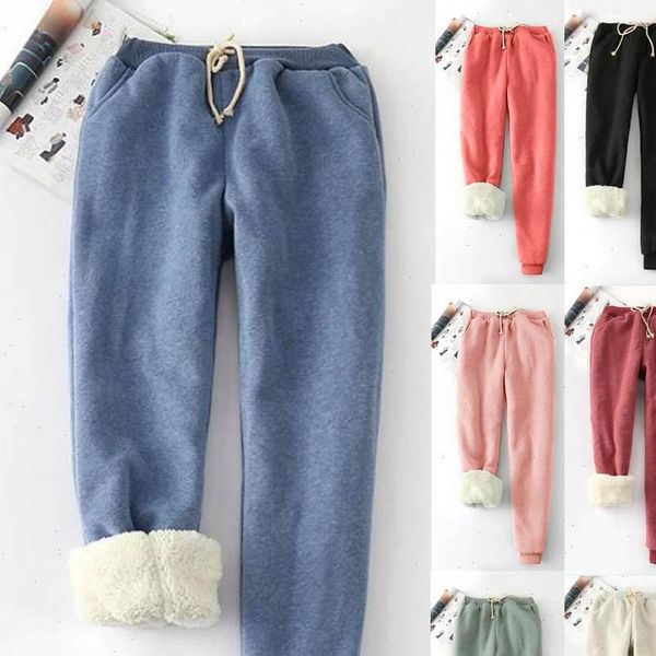 women pant winter thick lambskin cashmere pants warm female casual pants loose harlan pants long trousers plus size, Black;white
women pant winter thick lambskin cashmere pants warm female casual pants loose harlan pants long trousers plus size, Black;white
