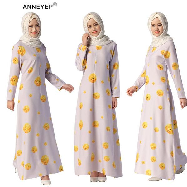 wepbel women abaya dress full sleeve floral o neck ramadan islamic muslim malaysia dress, Black;gray
wepbel women abaya dress full sleeve floral o neck ramadan islamic muslim malaysia dress, Black;gray