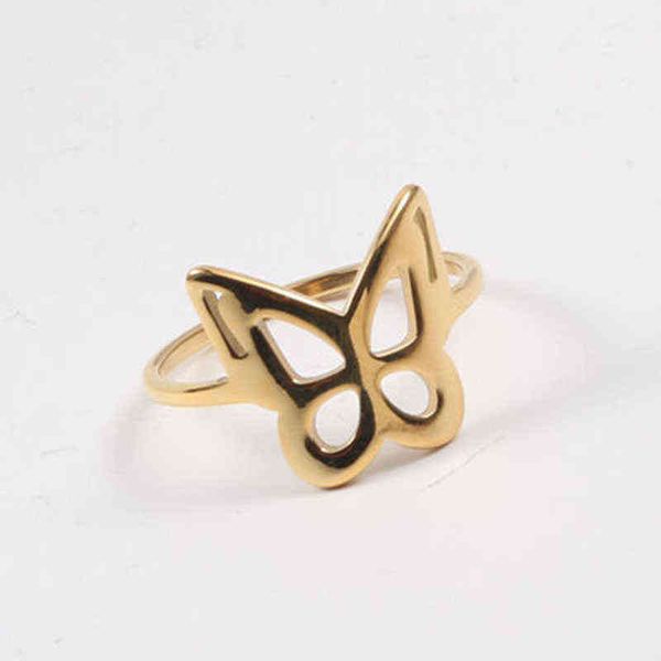 stainless steel hollow is not allergic butterfly pattern rings cute cartoon insect ring animal ring butterfly pattern for women g1125, Slivery;golden
stainless steel hollow is not allergic butterfly pattern rings cute cartoon insect ring animal ring butterfly pattern for women g1125, Slivery;golden