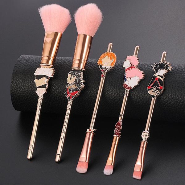 makeup brushes 5pcs/lot anime jujutsu kaisen itadori yuji gojo satoru kugisaki nobara beginner eyeshadow shadow foundation blush brush
makeup brushes 5pcs/lot anime jujutsu kaisen itadori yuji gojo satoru kugisaki nobara beginner eyeshadow shadow foundation blush brush
