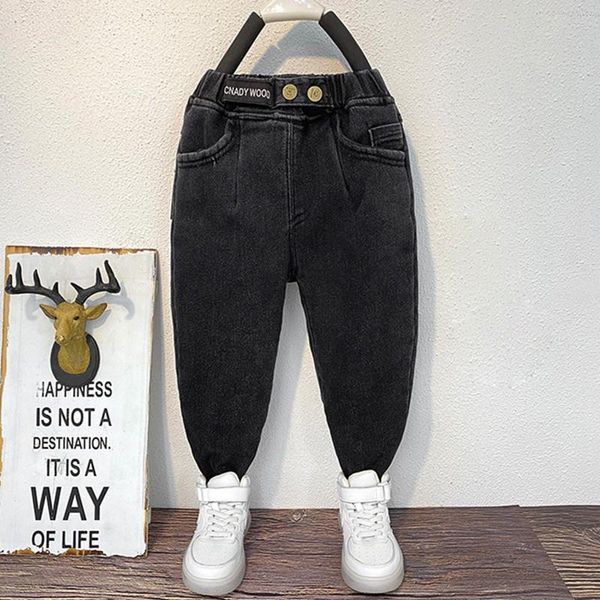 winter boys jeans for 2-8years children clothing high waist letter button fleece denim trousers kids jeans pants plus velvet, Blue
winter boys jeans for 2-8years children clothing high waist letter button fleece denim trousers kids jeans pants plus velvet, Blue