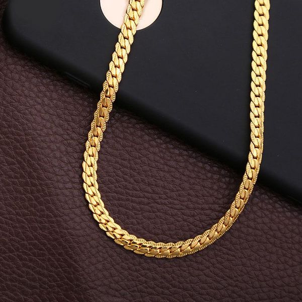 chains simple punk style necklaces cuban link chain necklace stainless steel gold black color choker fashion male jewelry gift, Silver
chains simple punk style necklaces cuban link chain necklace stainless steel gold black color choker fashion male jewelry gift, Silver