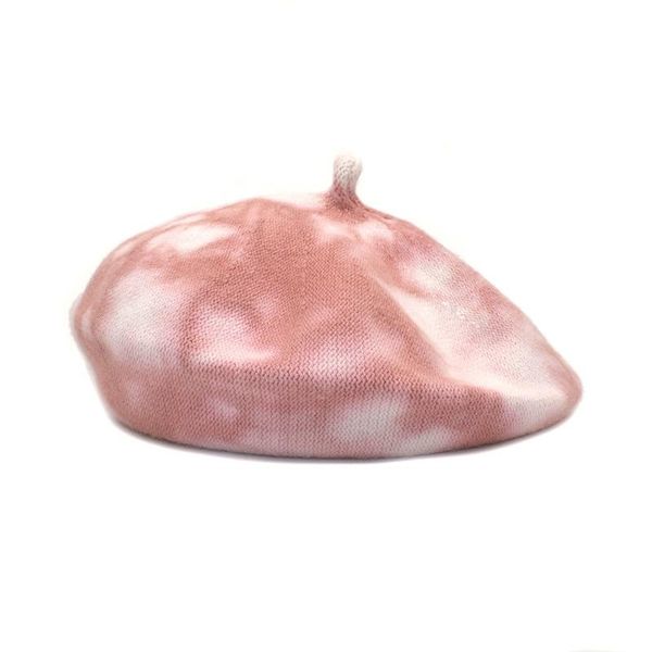 berets ins tie-dye knit beret female tide season warm hat cored yarn painter casual trade winter, Blue;gray
berets ins tie-dye knit beret female tide season warm hat cored yarn painter casual trade winter, Blue;gray