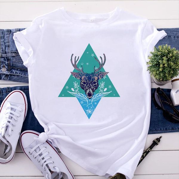 animal printed loose spring women t shirt summer tee easy matching round neck shirts clothing, White
animal printed loose spring women t shirt summer tee easy matching round neck shirts clothing, White