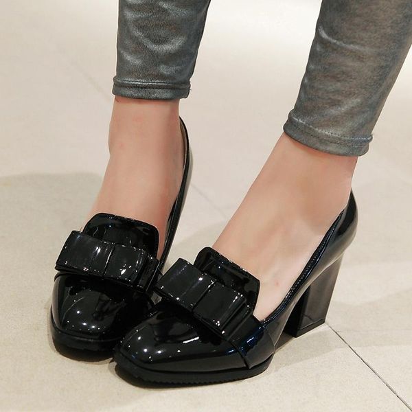 dress shoes karin block heels sweet bow slip women woman elegant office lady pumps female, Black
dress shoes karin block heels sweet bow slip women woman elegant office lady pumps female, Black