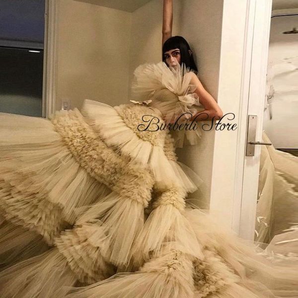 casual dresses gorgeous fluffy ruffles tiered tulle ball gowns bridal pretty mesh lush prom party dress with ribbon bow, Black;gray
casual dresses gorgeous fluffy ruffles tiered tulle ball gowns bridal pretty mesh lush prom party dress with ribbon bow, Black;gray