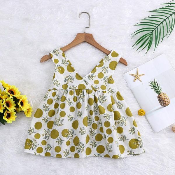 summer baby girl dress toddler kids sleeveless strap dot print bow princess dresses hat toddlers outfits vestidos girl's, Red;yellow
summer baby girl dress toddler kids sleeveless strap dot print bow princess dresses hat toddlers outfits vestidos girl's, Red;yellow