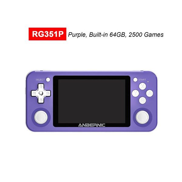 portable game players rg351p console handheld player built-in 2500 games open source system 3.5 inch ips screen 3.5mm audio vibrating motor
portable game players rg351p console handheld player built-in 2500 games open source system 3.5 inch ips screen 3.5mm audio vibrating motor