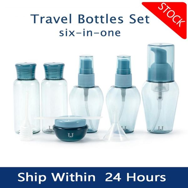 1 set split bottle refillable vial suit liquid soap shampoo lotion foam pump sub bottling container holiday trip makeup tool
1 set split bottle refillable vial suit liquid soap shampoo lotion foam pump sub bottling container holiday trip makeup tool