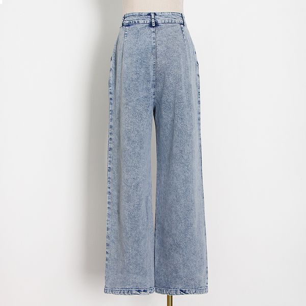 loose ruched womens jeans high waist pocket minimalist casual wide leg pants female new clothing 2021 summer, Black;white
loose ruched womens jeans high waist pocket minimalist casual wide leg pants female new clothing 2021 summer, Black;white