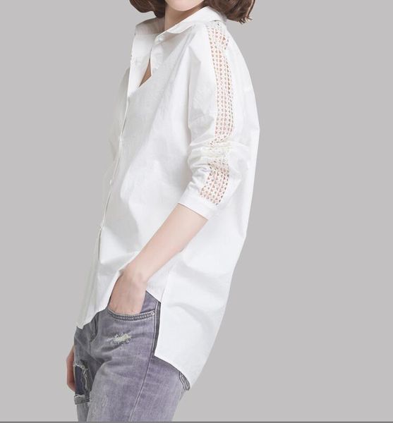 women's blouses & shirts vintage womens and 2021 spring white loose hollow out office blouse casual button down shirt for women
women's blouses & shirts vintage womens and 2021 spring white loose hollow out office blouse casual button down shirt for women