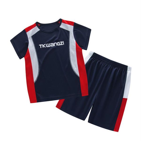summer big boys and boys quick-drying suit thin short-sleeved shorts sportswear color matching loose two-piece suit new trend, White
summer big boys and boys quick-drying suit thin short-sleeved shorts sportswear color matching loose two-piece suit new trend, White