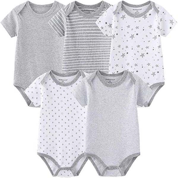 jumpsuits 5-pack baby rompers spring autumn solid born girl clothing short sleeves outfits casual pajamas, Blue
jumpsuits 5-pack baby rompers spring autumn solid born girl clothing short sleeves outfits casual pajamas, Blue