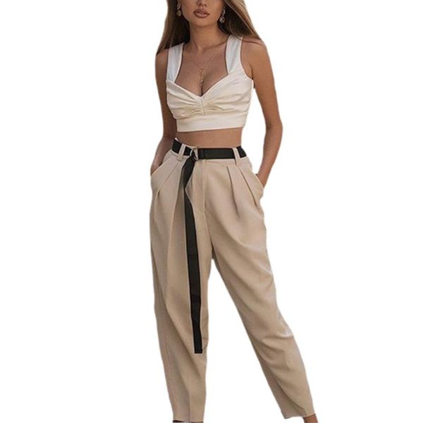 women's tanks & camis summer ladies solid color vest girls v-neck backless type sleeveles crop female casual temperament ruched sli, White
women's tanks & camis summer ladies solid color vest girls v-neck backless type sleeveles crop female casual temperament ruched sli, White