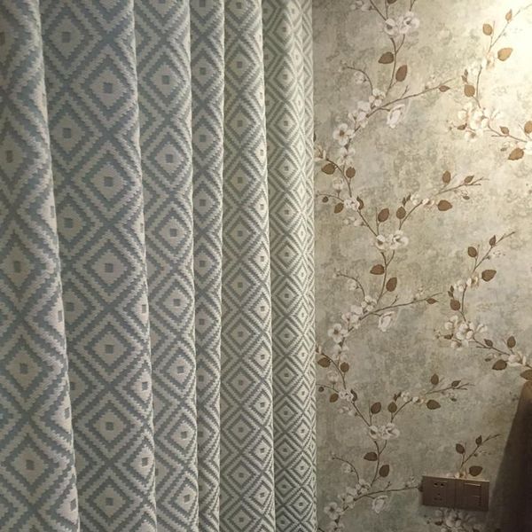 curtain & drapes nordic light luxury diamond lattice jacquard curtains thick cotton blackout for living room bedroom customization
curtain & drapes nordic light luxury diamond lattice jacquard curtains thick cotton blackout for living room bedroom customization