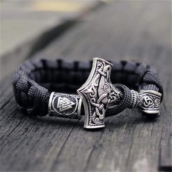 charm bracelets trendy retro fashion viking legend hammer hand strap men's hip hop locomotive accessories bracelet jewelry gift wholesa, Golden;silver
charm bracelets trendy retro fashion viking legend hammer hand strap men's hip hop locomotive accessories bracelet jewelry gift wholesa, Golden;silver