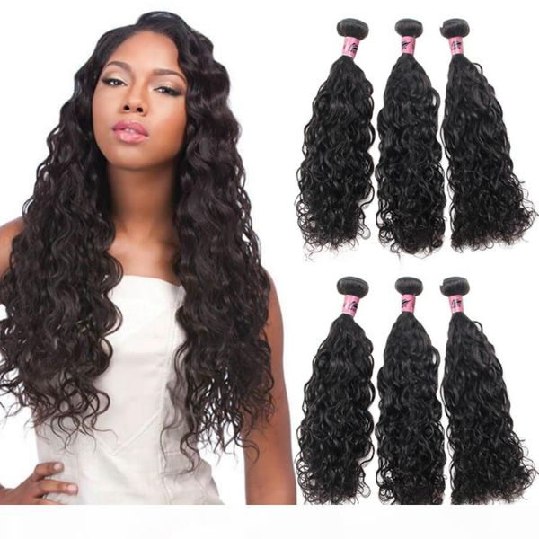 nami hair brazilian virgin hair weaves water wave 3 bundles 100% human hair extensions natural color, Black
nami hair brazilian virgin hair weaves water wave 3 bundles 100% human hair extensions natural color, Black