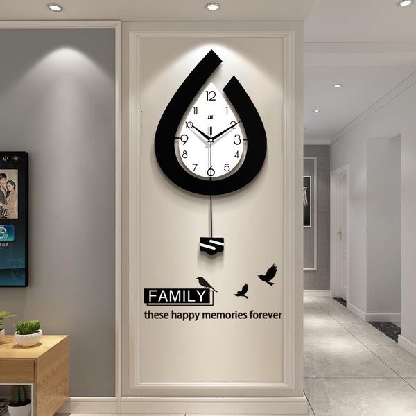 wall clocks creative water drop clock black and white simple nordic home decoration living room fashion atmospheric
wall clocks creative water drop clock black and white simple nordic home decoration living room fashion atmospheric