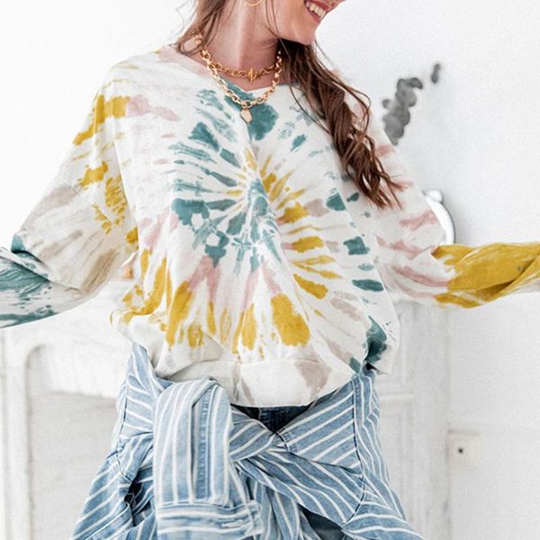 women's hoodies & sweatshirts tie dye print pullover sweatshirt blouses long sleeve color contrast boho casual fashion autumn women clo, Black
women's hoodies & sweatshirts tie dye print pullover sweatshirt blouses long sleeve color contrast boho casual fashion autumn women clo, Black