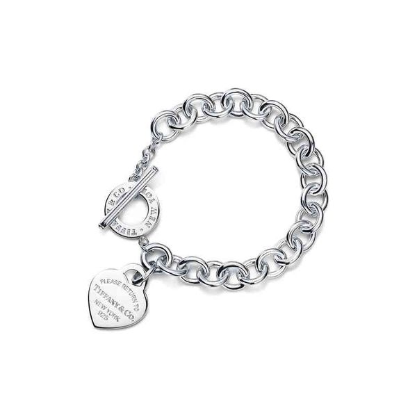925 sier customized bracelet eternal peach heart classic women's bracelet suitable for tiff jewelry, Golden;silver
925 sier customized bracelet eternal peach heart classic women's bracelet suitable for tiff jewelry, Golden;silver