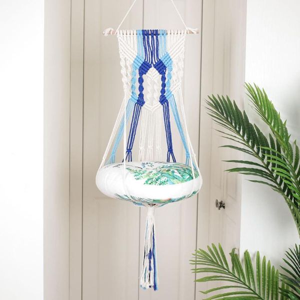 cat beds & furniture hanging hammocks chair 1pc diy cotton rope weaving indoor outdoor garden yard for pet cats j#301
cat beds & furniture hanging hammocks chair 1pc diy cotton rope weaving indoor outdoor garden yard for pet cats j#301
