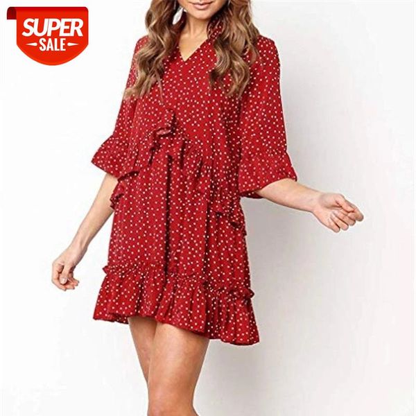 polka dot print ruffle mini dress women v neck half butterfly sleeve loose casual plus size dress summer dresses vintage vestido #an7k, White;black
polka dot print ruffle mini dress women v neck half butterfly sleeve loose casual plus size dress summer dresses vintage vestido #an7k, White;black