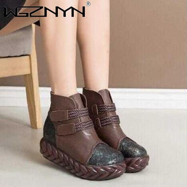 boots fashion handmade women autumn winter warm boot woman vintage genuine pu leather retro shoes non slip platform booties, Black
boots fashion handmade women autumn winter warm boot woman vintage genuine pu leather retro shoes non slip platform booties, Black