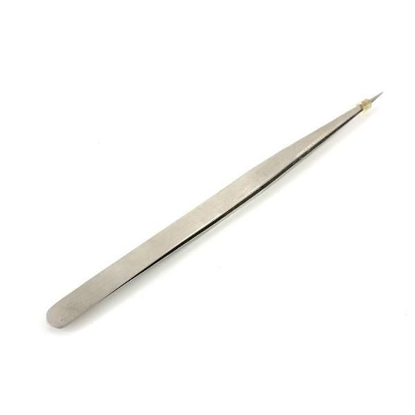 eyebrow tools & stencils 135mm-length stainless steel fine tip straight tweezers forceps (silver)
eyebrow tools & stencils 135mm-length stainless steel fine tip straight tweezers forceps (silver)