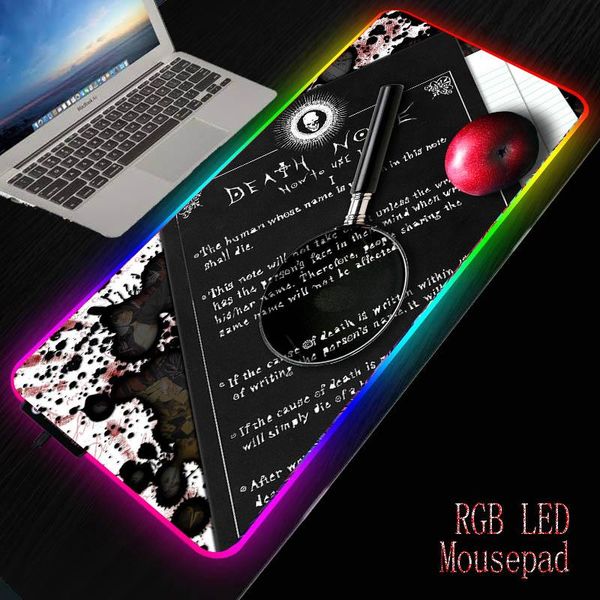 mouse pads & wrist rests mrg anime death note logo gaming pad large rgb computer mause keyboard carpet desk mat pc game
mouse pads & wrist rests mrg anime death note logo gaming pad large rgb computer mause keyboard carpet desk mat pc game