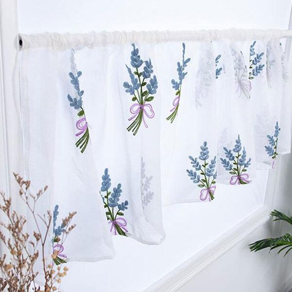 curtain & drapes embroidered floral short curtains for kitchen valance pelmet voile living room bedroom door window blinds
curtain & drapes embroidered floral short curtains for kitchen valance pelmet voile living room bedroom door window blinds