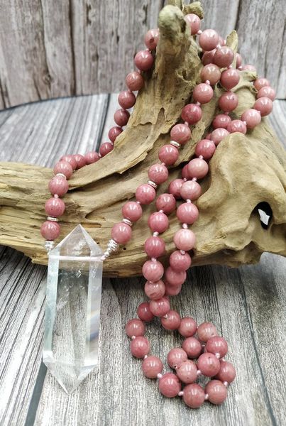 pendant necklaces ya4078 natural quartz point rhodocroshites stone beads knot handmade necklace, Silver
pendant necklaces ya4078 natural quartz point rhodocroshites stone beads knot handmade necklace, Silver