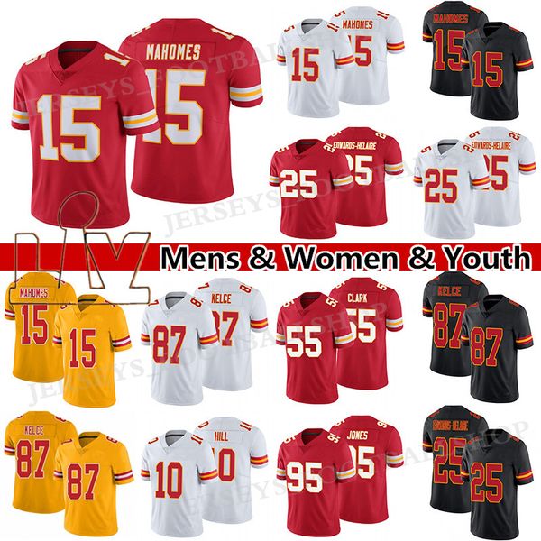 15 patrick mahomes 25 clyde edwards-helaire 87 travis kelce football jersey 10 tyreek hill 95 chris jones 32 tyrann mathieu 55 frank clark m, Black;red
15 patrick mahomes 25 clyde edwards-helaire 87 travis kelce football jersey 10 tyreek hill 95 chris jones 32 tyrann mathieu 55 frank clark m, Black;red
