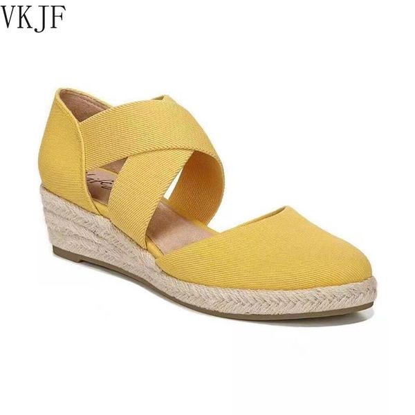 sandals summer shoes for women solid color cross belt wedge casual lady sandal fashion espadrille outdoor beach mujer sandalias, Black
sandals summer shoes for women solid color cross belt wedge casual lady sandal fashion espadrille outdoor beach mujer sandalias, Black
