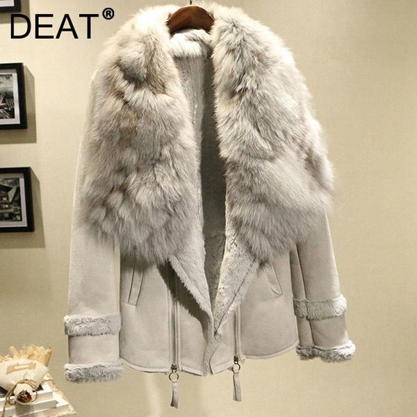 women's fur & faux deat 2021 women autumn and winter solid color temperament fashion collar female short thickened jacket 7i1716, Black
women's fur & faux deat 2021 women autumn and winter solid color temperament fashion collar female short thickened jacket 7i1716, Black
