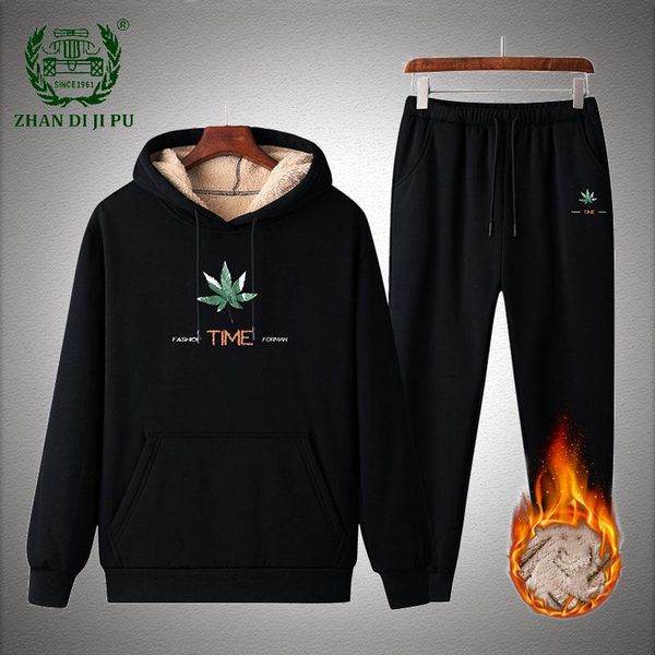 men's tracksuits printd warm fleece sportwear sets men winter lamb wool jackets+sweatpants two pieces suits male sport thick hooded swe, Gray
men's tracksuits printd warm fleece sportwear sets men winter lamb wool jackets+sweatpants two pieces suits male sport thick hooded swe, Gray
