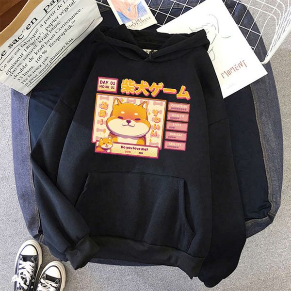 shiba inu cartoon oversized hoodie harajuku funny hoodies women ullzang cute korean style kawaii sweatshirt 90s hoody girl, Black
shiba inu cartoon oversized hoodie harajuku funny hoodies women ullzang cute korean style kawaii sweatshirt 90s hoody girl, Black