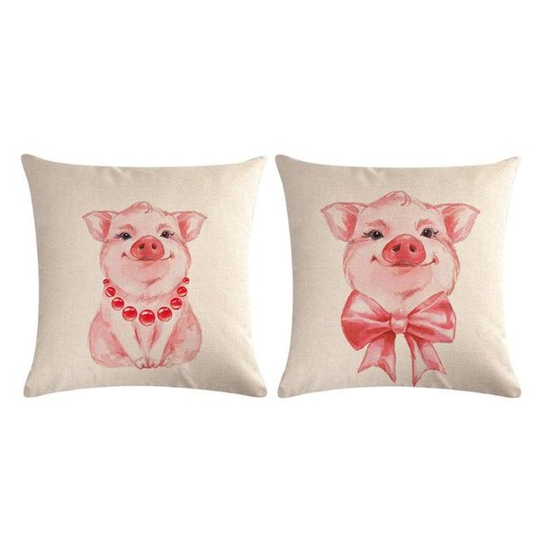 pillow case 45*45 pink cute pig cartoon series linen square pillowcase cushion cover home car supplies
pillow case 45*45 pink cute pig cartoon series linen square pillowcase cushion cover home car supplies