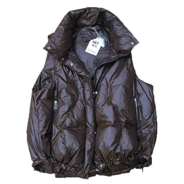 autumn and winter down et vest women's short korean loose fashion 90 white duck down vest waistcoat, Black;white 
autumn and winter down et vest women's short korean loose fashion 90 white duck down vest waistcoat, Black;white