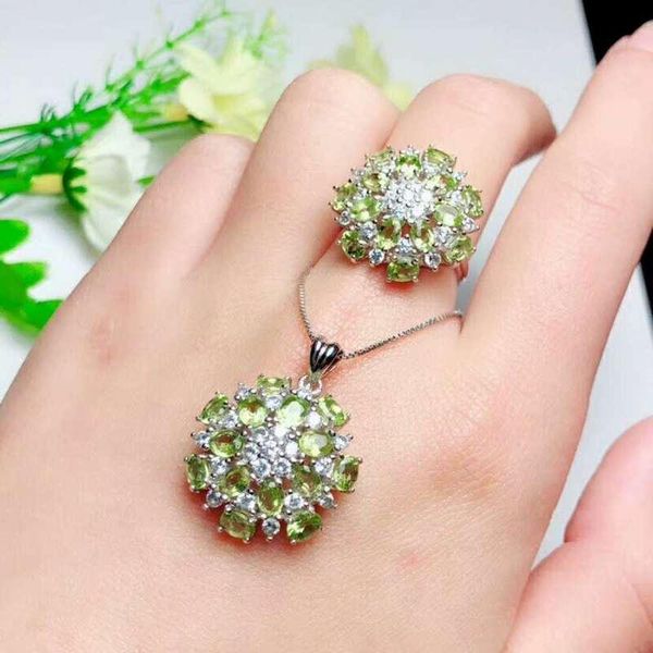 bracelet, earrings & necklace fidelity natural 3*4mm peridot s925 sterling silver fresh fine jewelry gift sets for women lemon gemstone ring, Black
bracelet, earrings & necklace fidelity natural 3*4mm peridot s925 sterling silver fresh fine jewelry gift sets for women lemon gemstone ring, Black