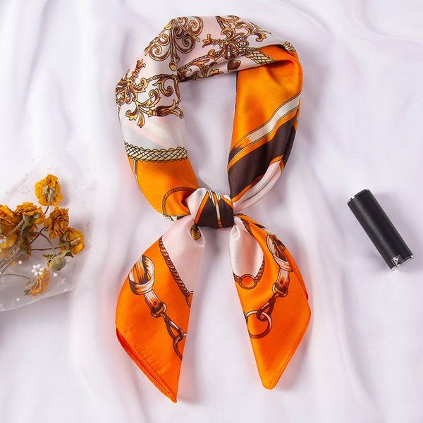 scarves 2021 luxury women silk square scarf chain print hair neck lady bandana kerchief female headband accessories 70*70cm, Blue;gray
scarves 2021 luxury women silk square scarf chain print hair neck lady bandana kerchief female headband accessories 70*70cm, Blue;gray