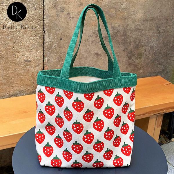 evening bags ladies canvas eco bag women fresh and cute strawberry print handbag female casual small shopping girls totes picnic lunch
evening bags ladies canvas eco bag women fresh and cute strawberry print handbag female casual small shopping girls totes picnic lunch
