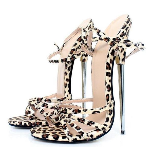 dress shoes sandals high heels leopard gladiator strap 18cm cross straps metal heel stiletto sandal ladies summer, Black
dress shoes sandals high heels leopard gladiator strap 18cm cross straps metal heel stiletto sandal ladies summer, Black