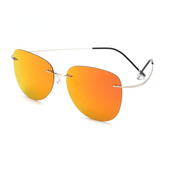 sunglasses titanium light frameless toad mirror polarized ladies men's sunshade driving day and night glasses, White;black
sunglasses titanium light frameless toad mirror polarized ladies men's sunshade driving day and night glasses, White;black