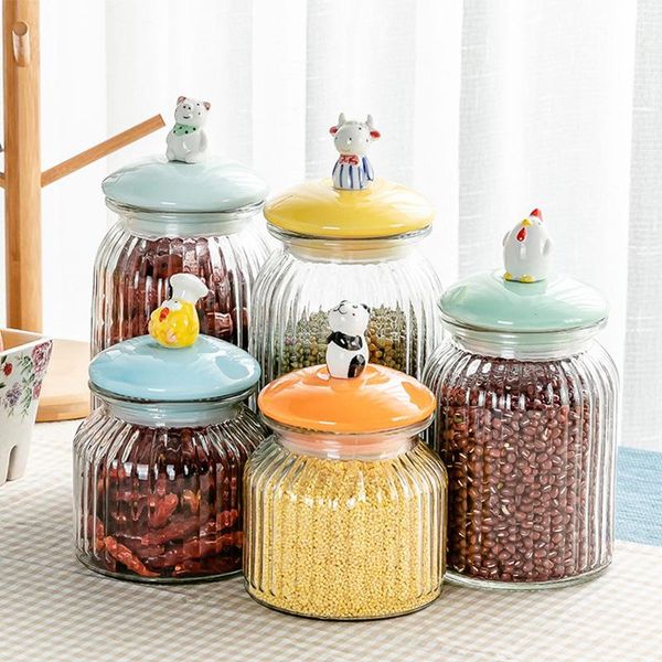 storage bottles & jars large-capacity glass bottle airtight jar kitchen organizer and container
storage bottles & jars large-capacity glass bottle airtight jar kitchen organizer and container