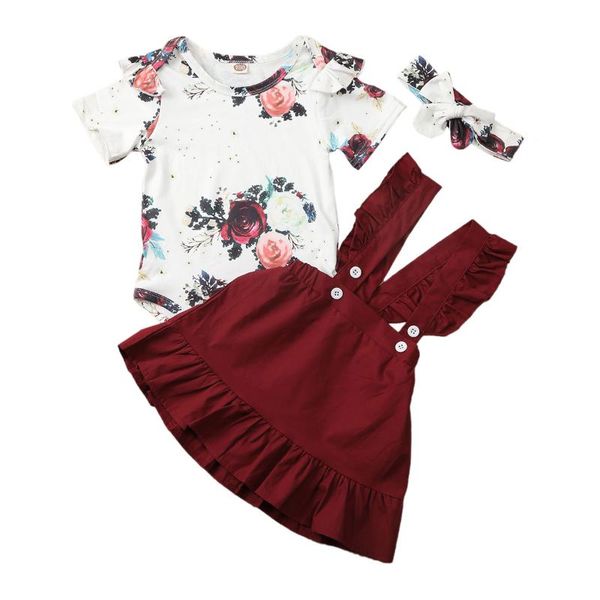 clothing sets toddler born baby girl clothes set floral bodysuit romper jumpsuit t-shirt skirts bow headband outfit summer dress, White
clothing sets toddler born baby girl clothes set floral bodysuit romper jumpsuit t-shirt skirts bow headband outfit summer dress, White