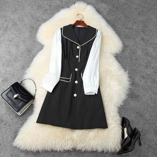 casual dresses superior quality autumn celebrities long sleeves nail bead women winter party dress mini fashion lady 4x9n, Black;gray
casual dresses superior quality autumn celebrities long sleeves nail bead women winter party dress mini fashion lady 4x9n, Black;gray