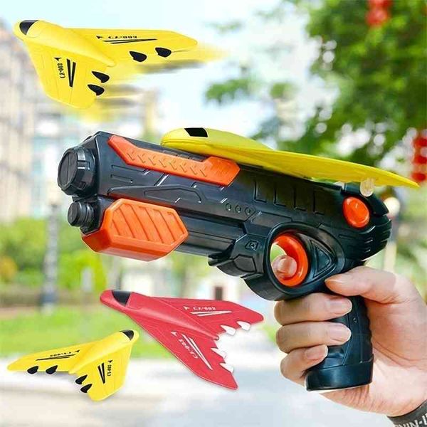 5444bubble catapult plane one-click ejection model foam with 4 pcs glider airplane launcher-fun outdoor toy for kids #40
5444bubble catapult plane one-click ejection model foam with 4 pcs glider airplane launcher-fun outdoor toy for kids #40
